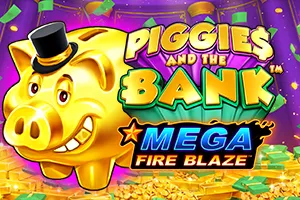 Playtech : Mega Fire Blaze: Piggies and the Bank™ - SNIPLAY88
